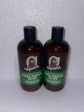 Dr. Squatch Cool Fresh Aloe Mens Natural Conditioner 11.5 oz Bundle Of 2 SEALED